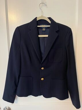 Vintage Rugby Ralph Lauren Navy Blazer with Gold Buttons